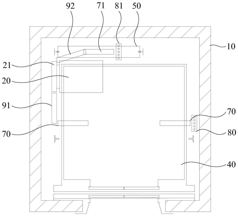 Machine-room-less elevator transformation method and machine-room-less elevator