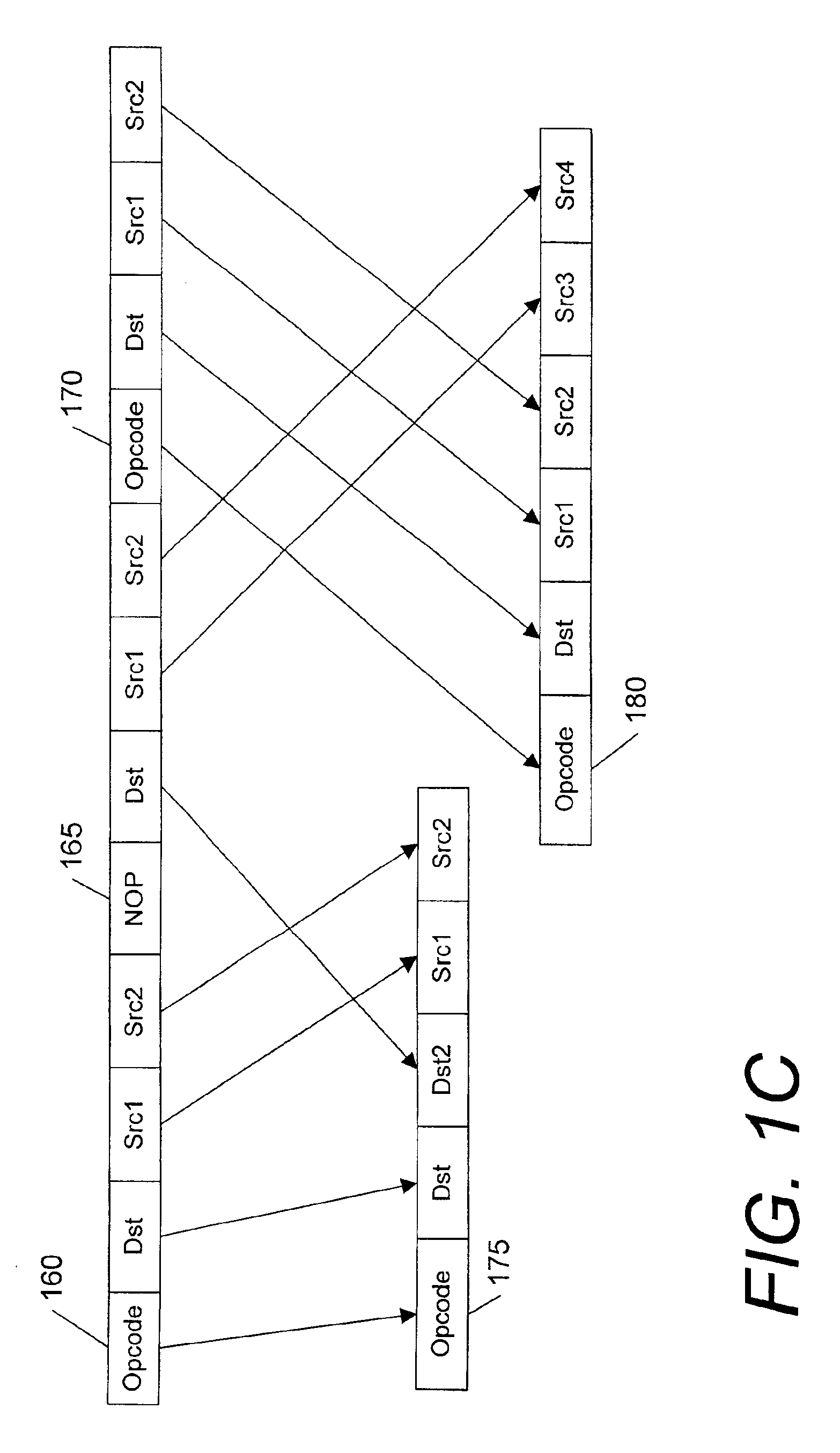 Instruction set extension using operand bearing NOP instructions