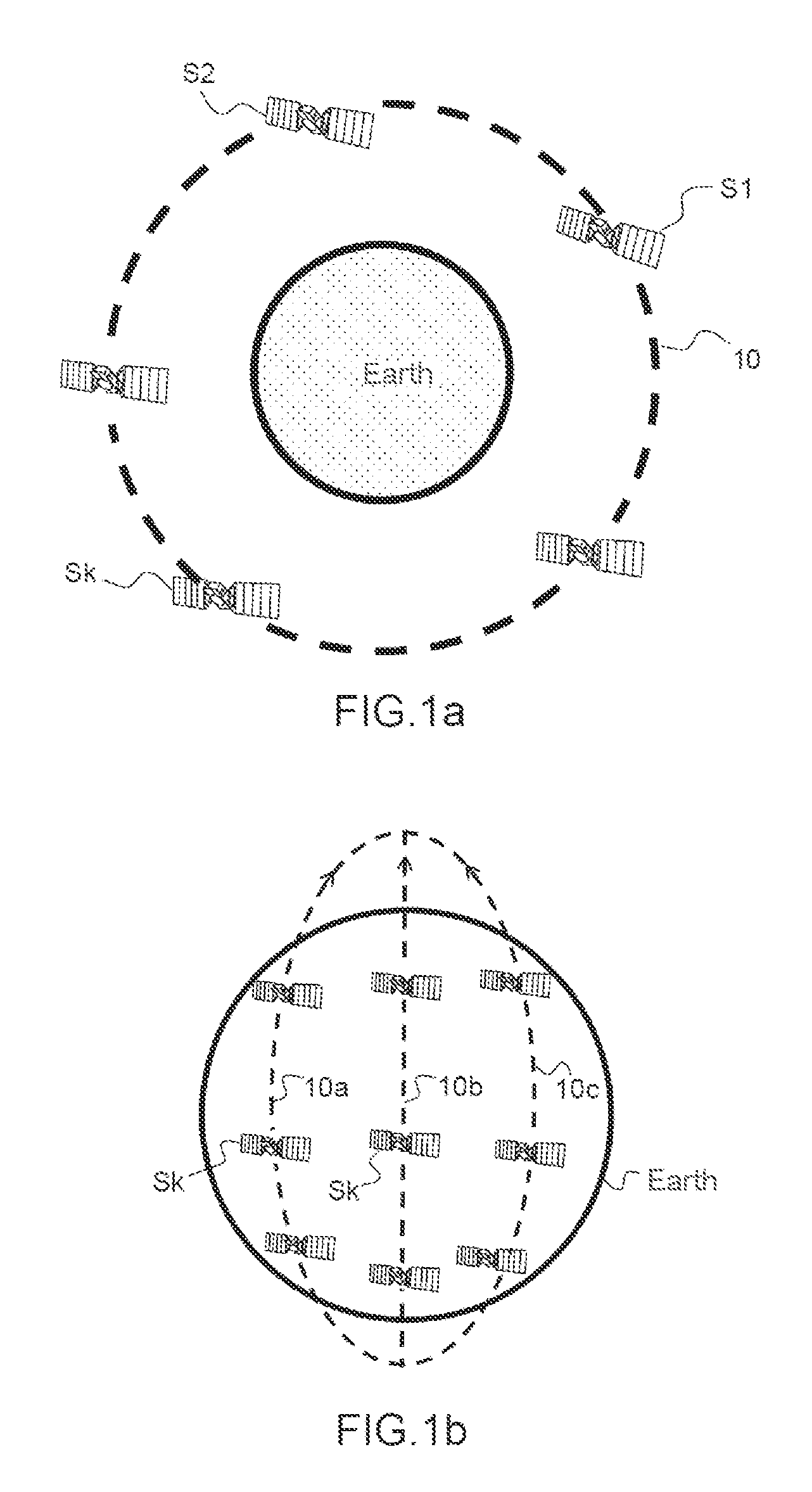 Satellite communication system for a continuous high-bitrate access service over a coverage area including at least one polar region