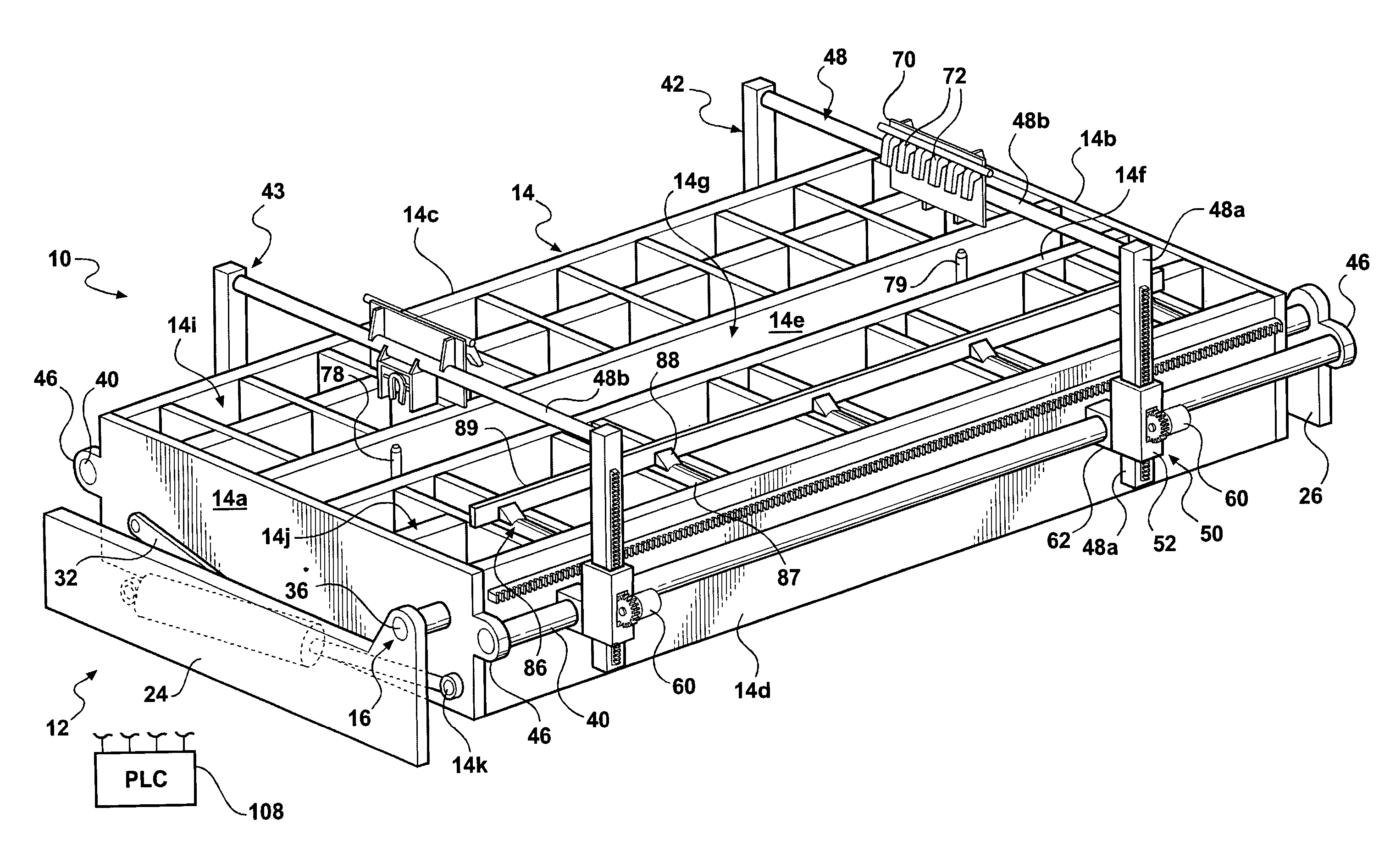 Method and apparatus for slitting steel slabs