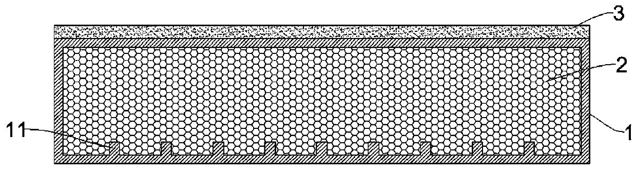 Glass fiber reinforced polyester antiskid floor and preparation method thereof