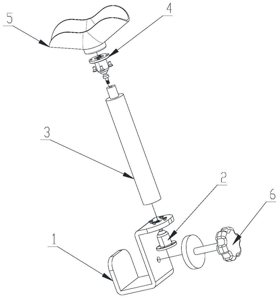 Electric control variable damping ancon