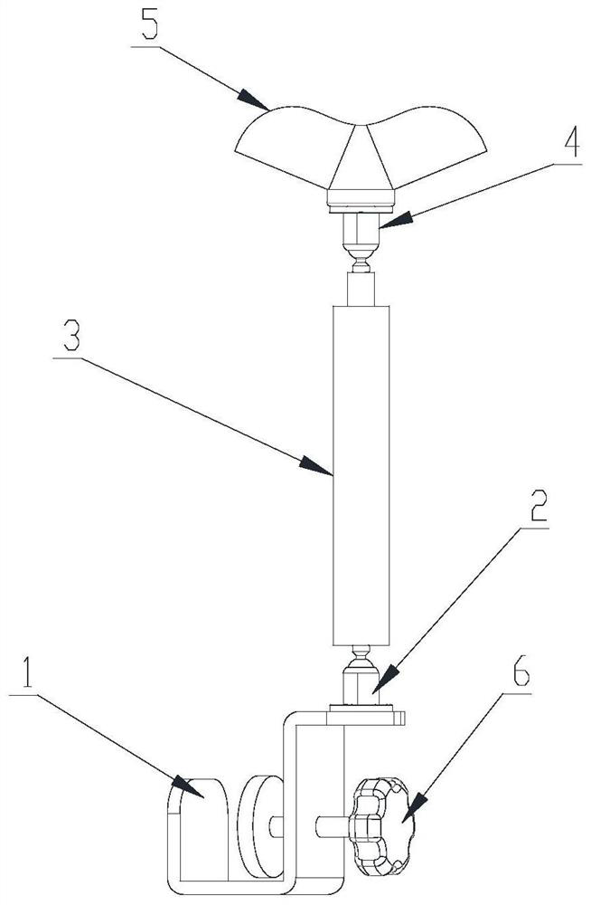 Electric control variable damping ancon