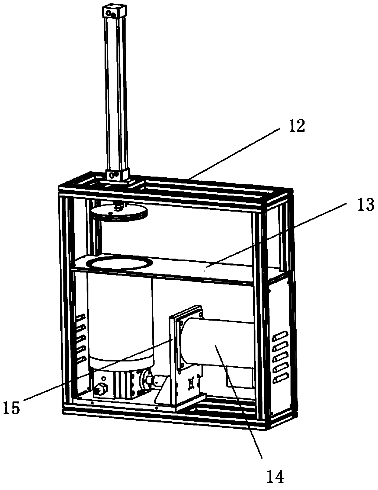 Full-automatic high-viscosity glue extruding device