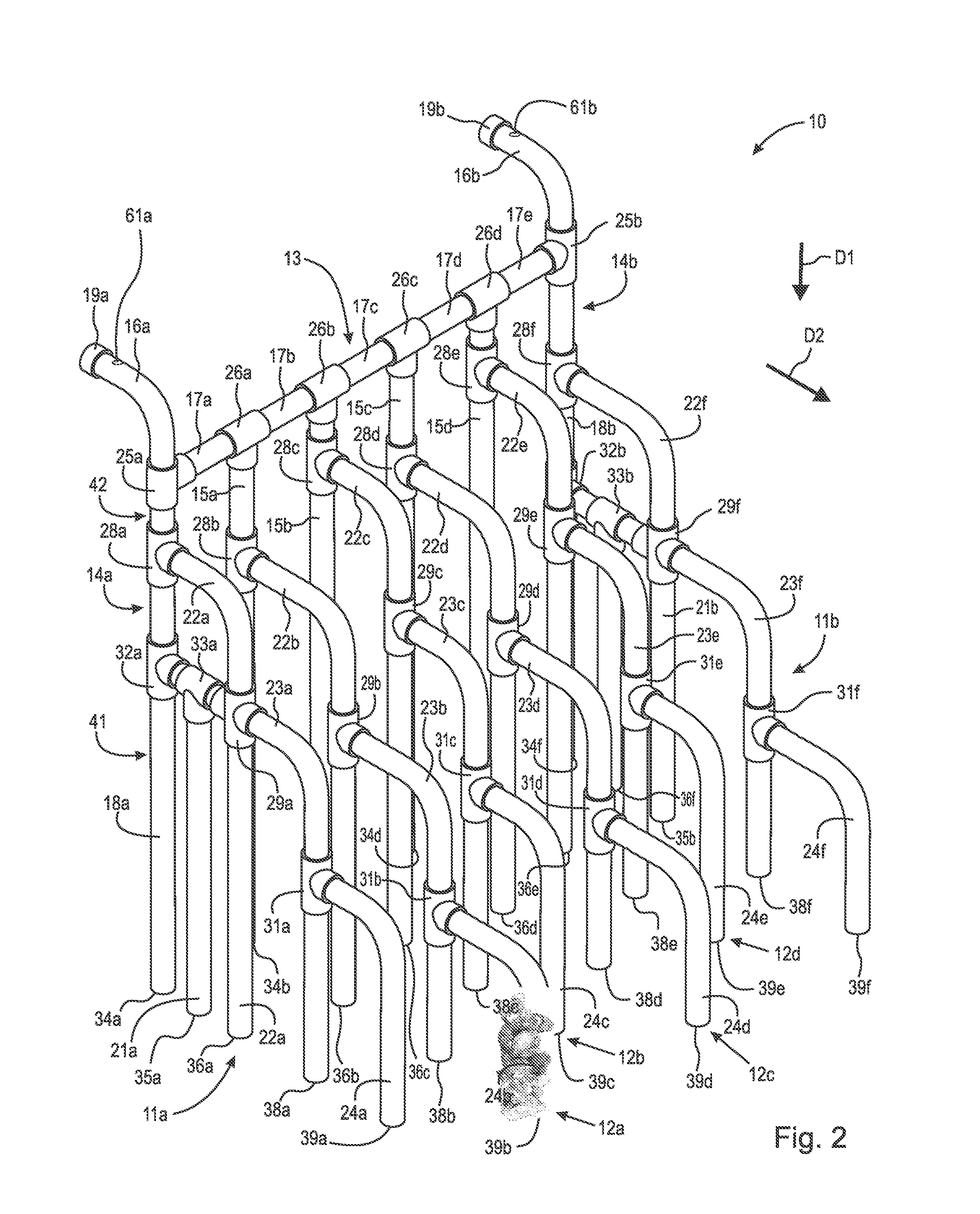 Artificial mangrove assembly