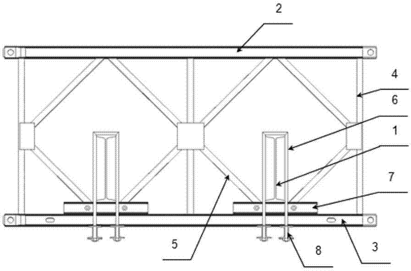 Prefabricated steel highway bridge