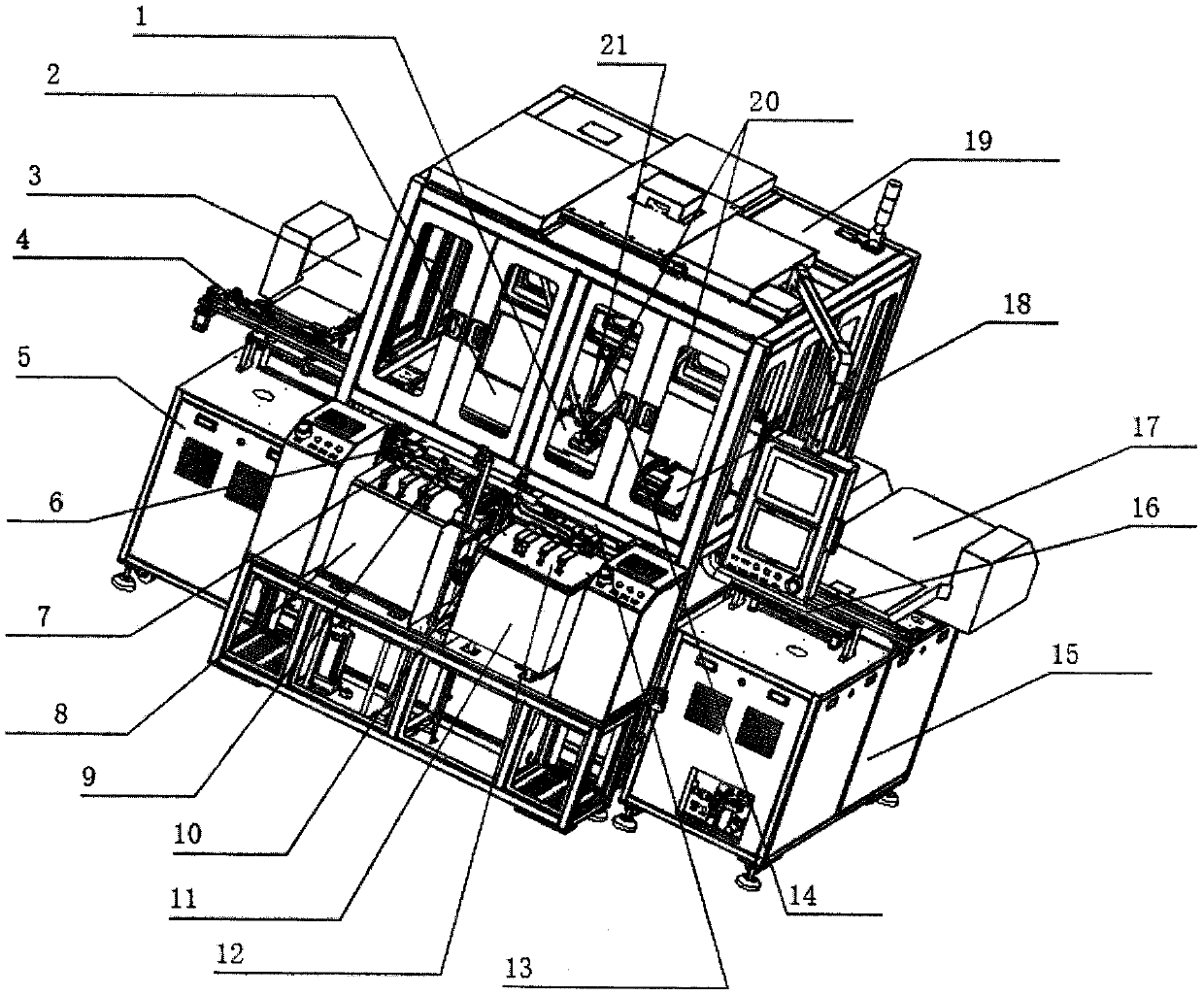 PCB (Printed Circuit Board) folding and counting paper separation equipment