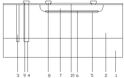 Manufacturing method for self-protection silicon-based APD array device with temperature compensation