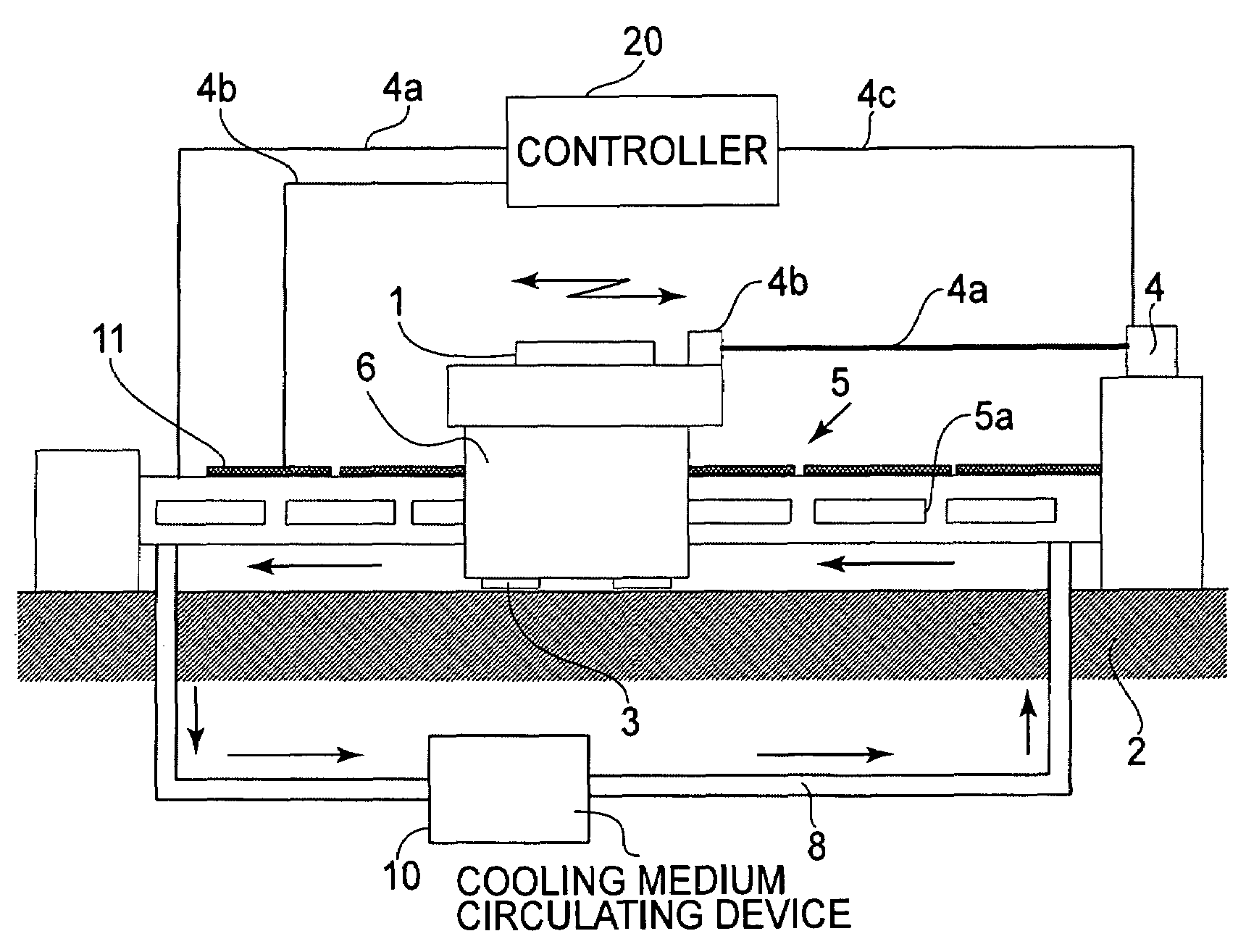 Positioning system and linear motor