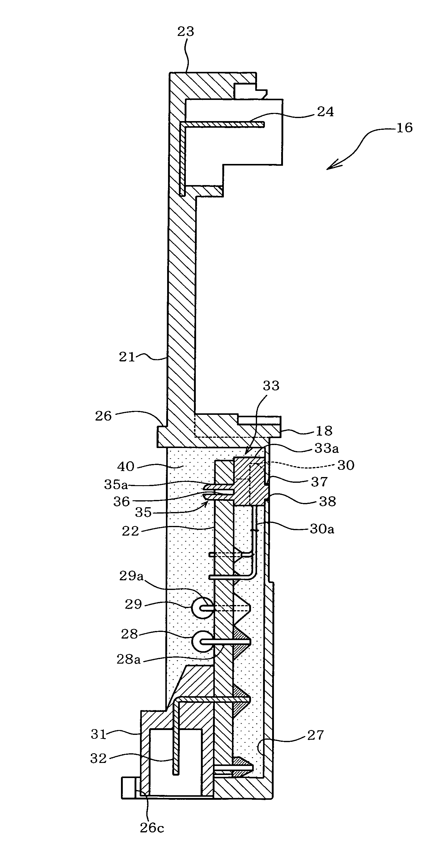 Electric motor with discrete circuit board and sensor case