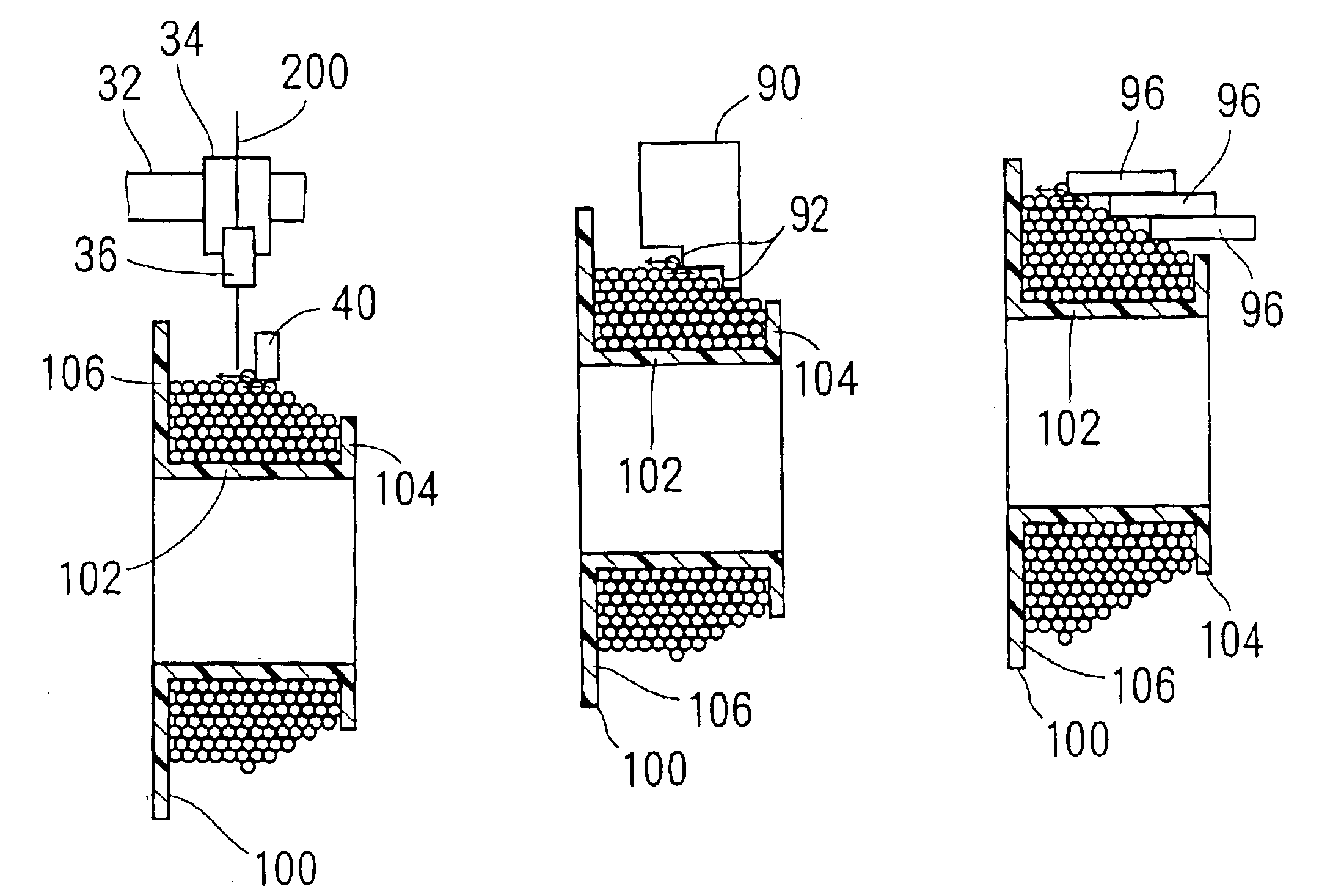 Apparatus and method for winding multi-layer coil in trapezoidal winding space