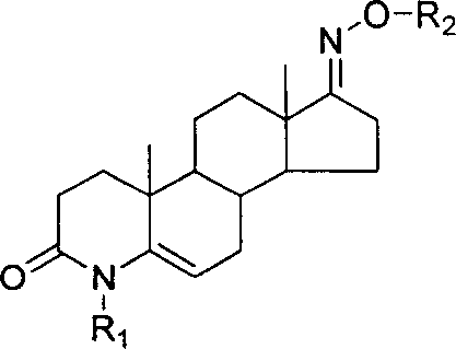 Steroid compound with 5-alpha reductase active and preparation process thereof