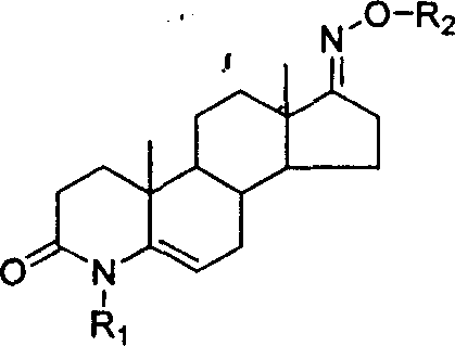 Steroid compound with 5-alpha reductase active and preparation process thereof