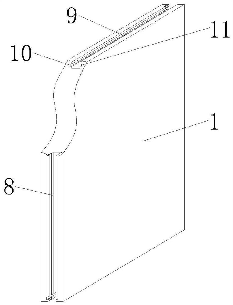 Processing method of side-grooved thermal insulation board