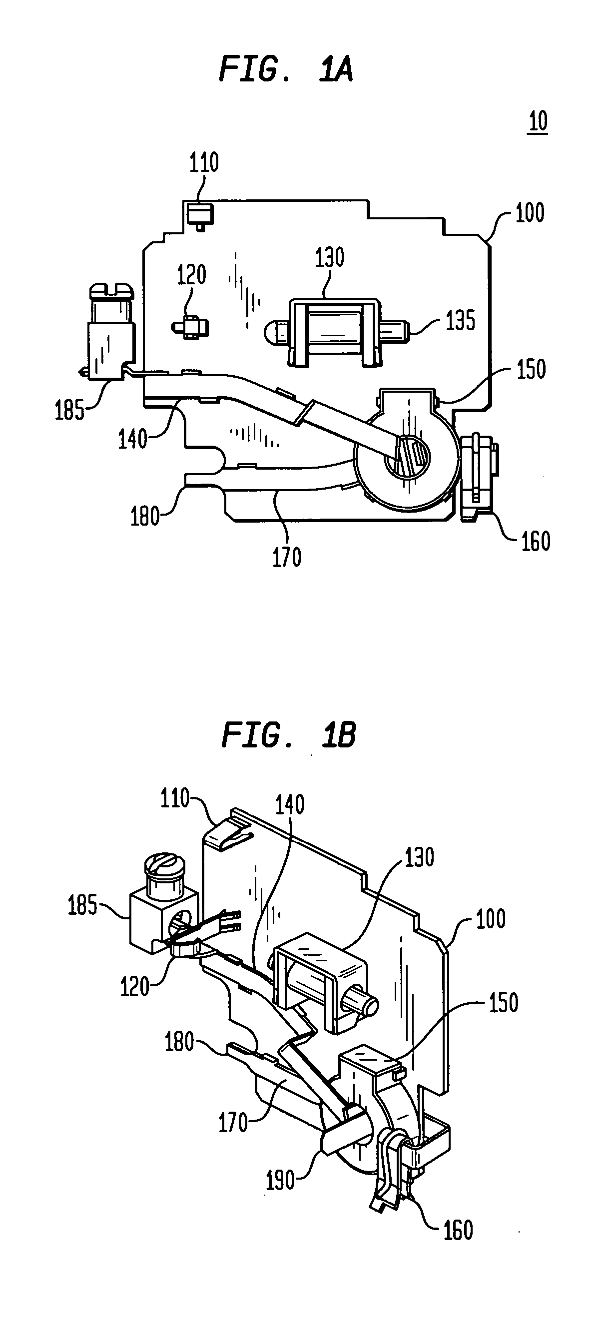 AFCI temperature compensated current sensor