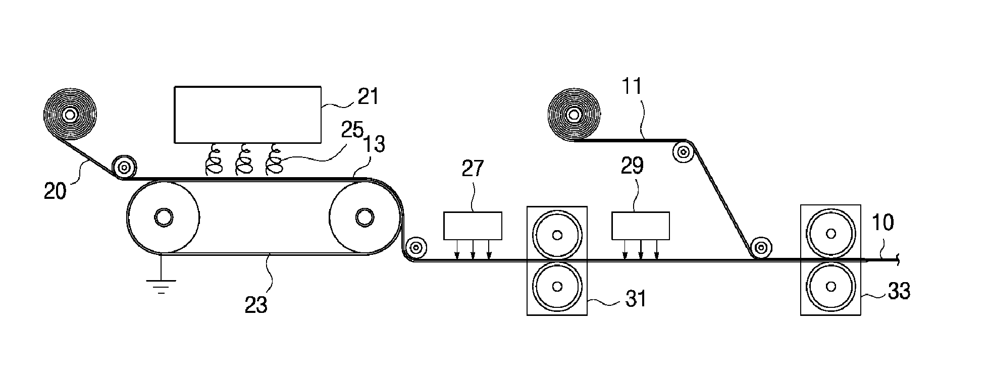 Filter medium for liquid filter and method for manufacturing same