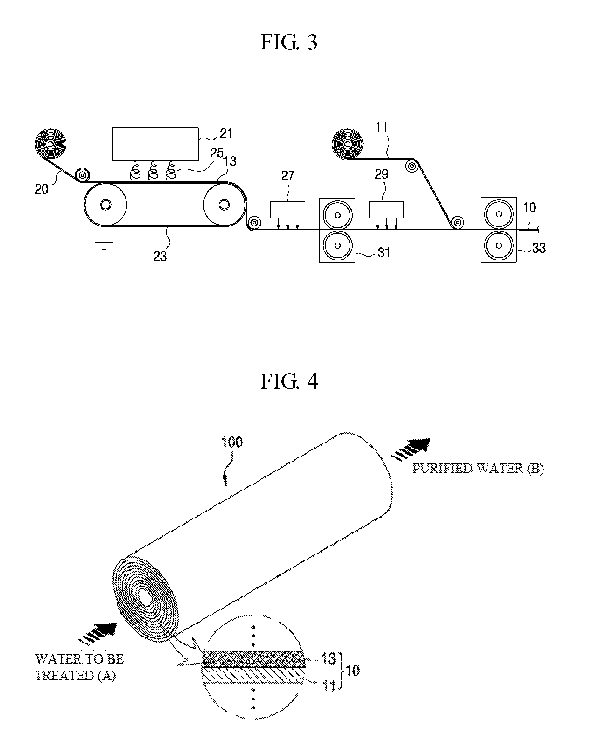 Filter medium for liquid filter and method for manufacturing same