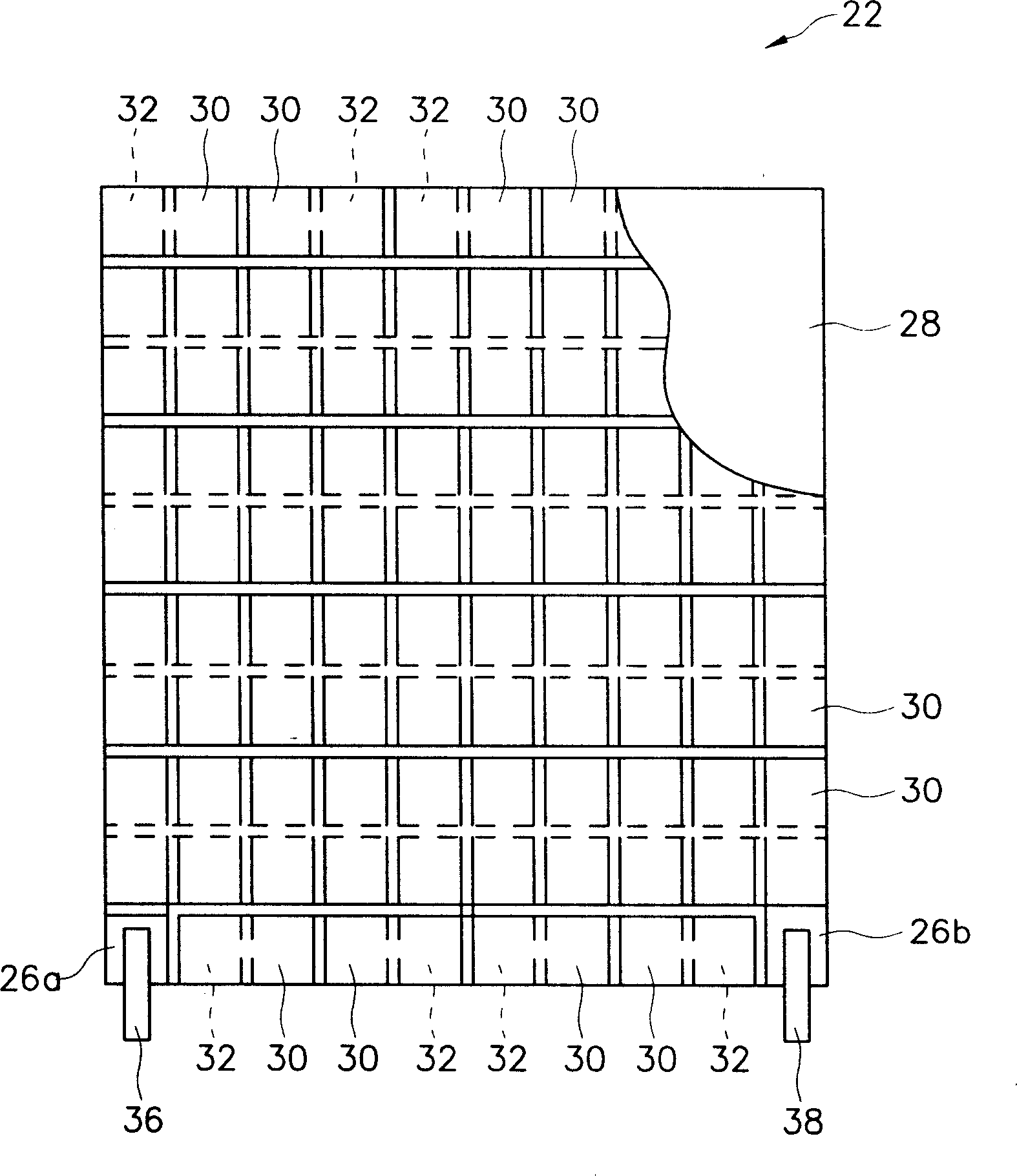 Termoelectric crystal round plate