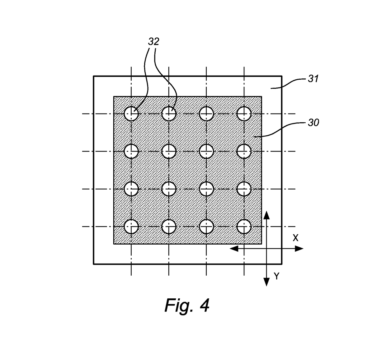 Method for positioning a carrier with electronic components and electronic component produced with such method