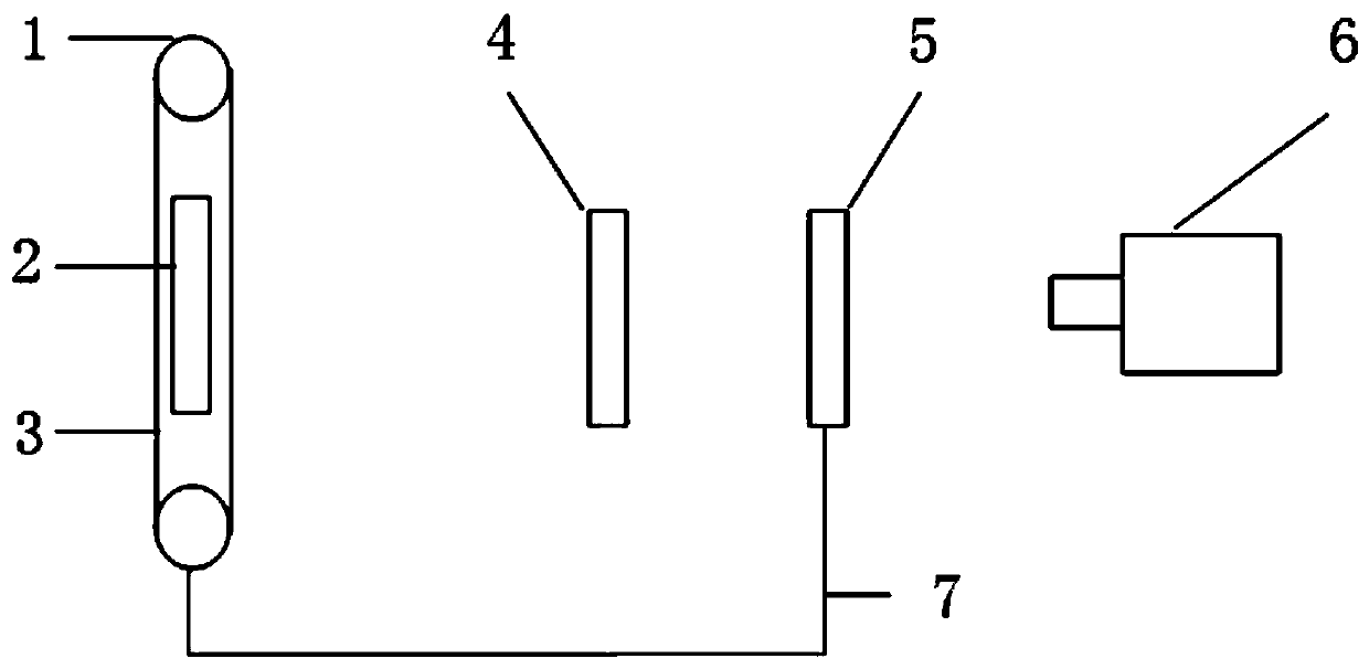 A spark detection probe performance testing device and method