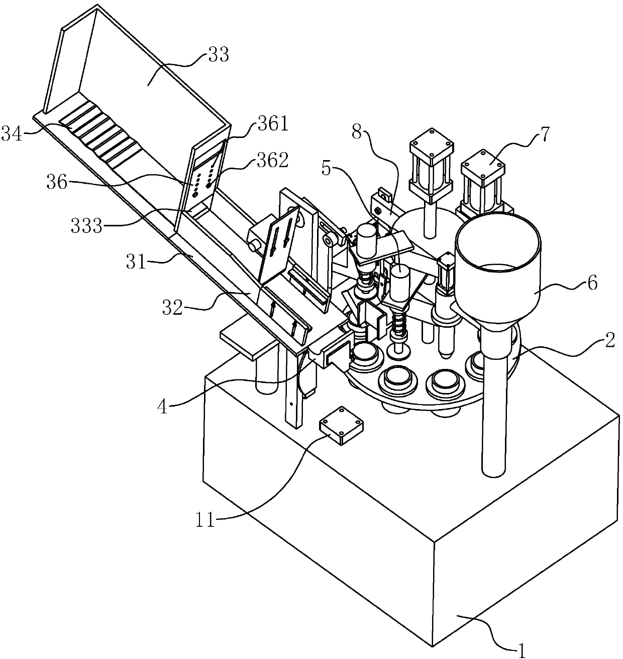 Fully-automatic flexible pipe filling and tail sealing machine