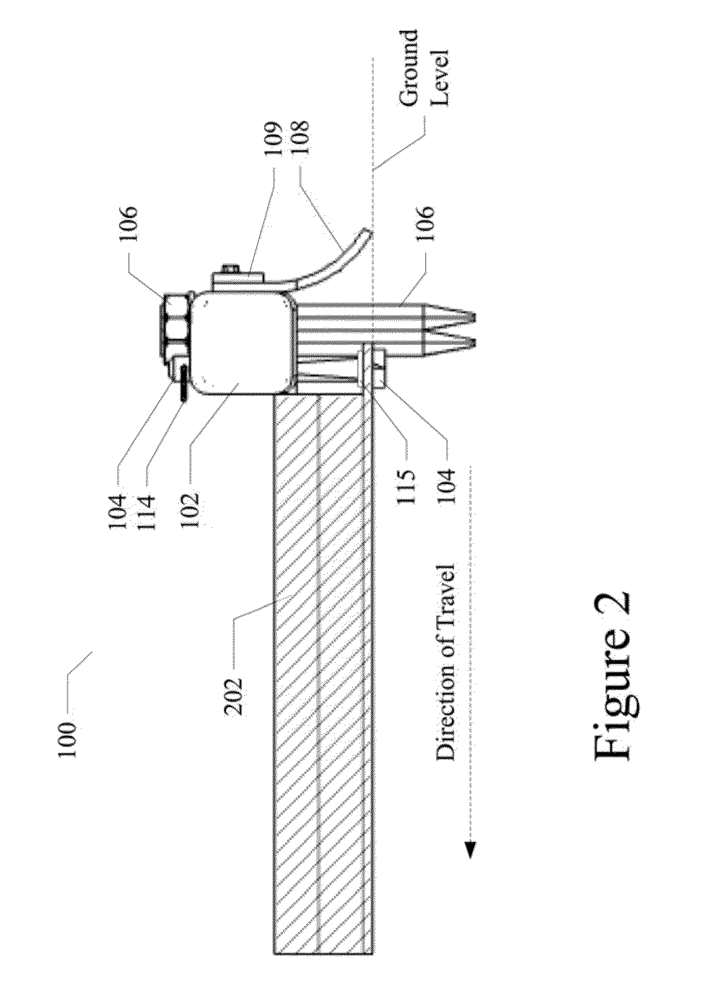 Ground groomer for a roping simulator