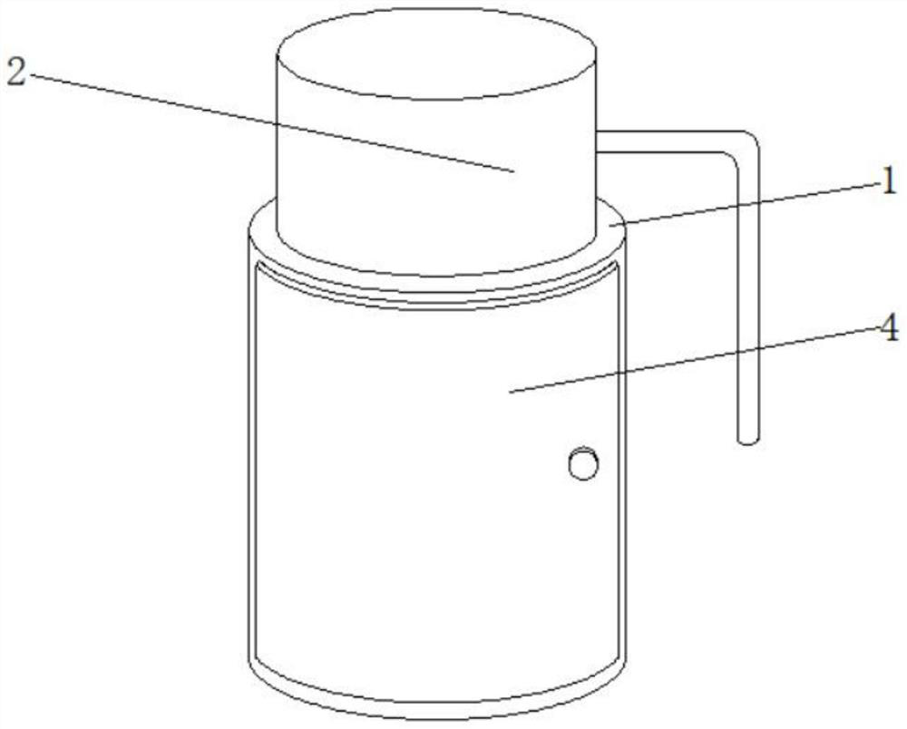 Plastic particle suction machine