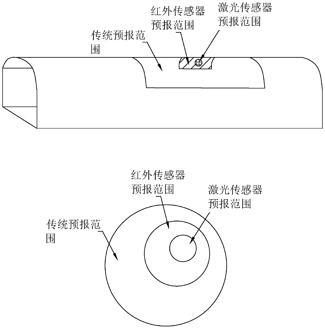 Real-time prediction method for rockburst in non-contact tunnel engineering construction