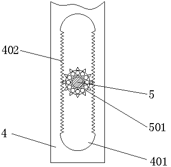 Catkin cleaning device for street environment protection