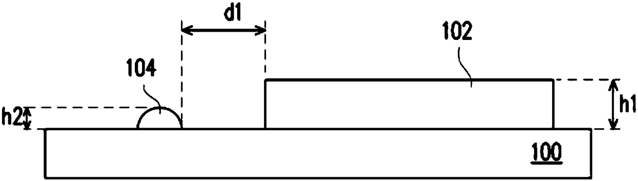 Pattern structure for electronic component and manufacturing method of pattern structure