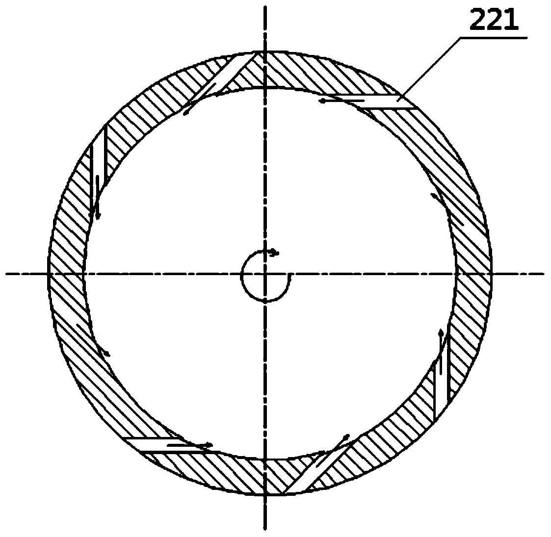 Oil and gas separation device and gas turbine engine