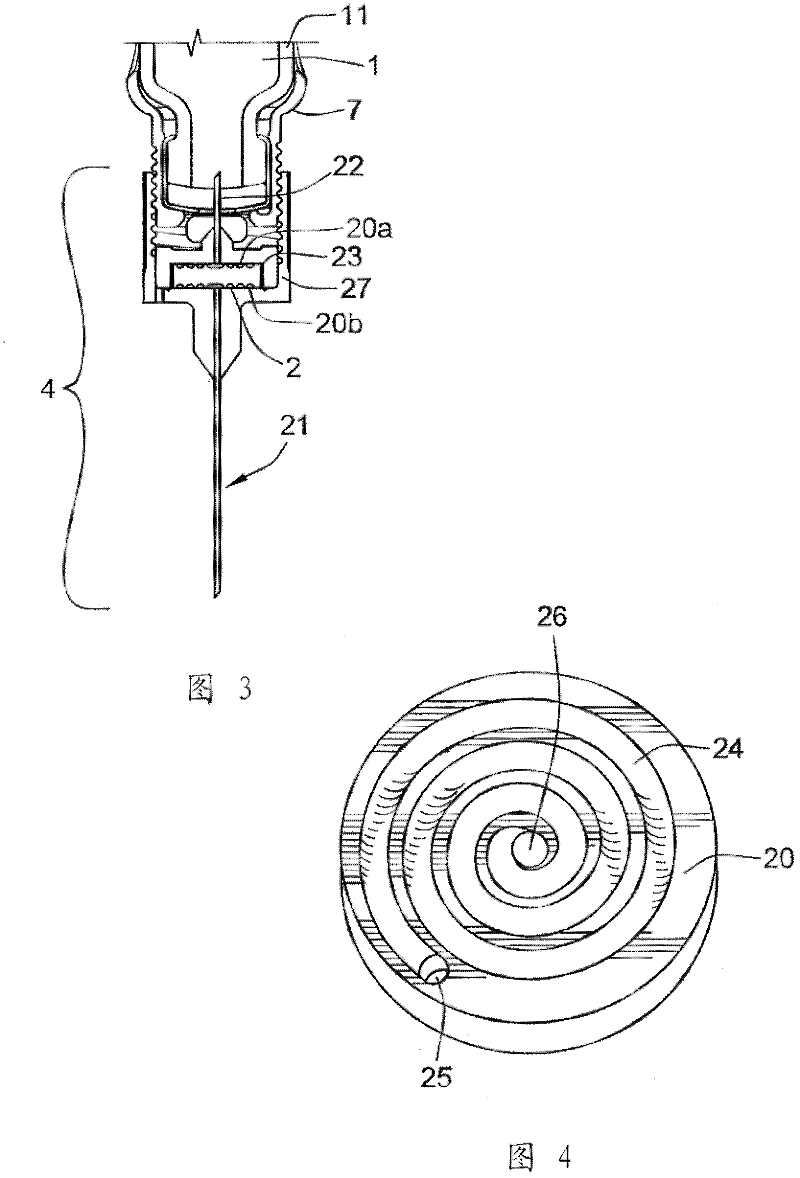 Medicated module with premix medicament