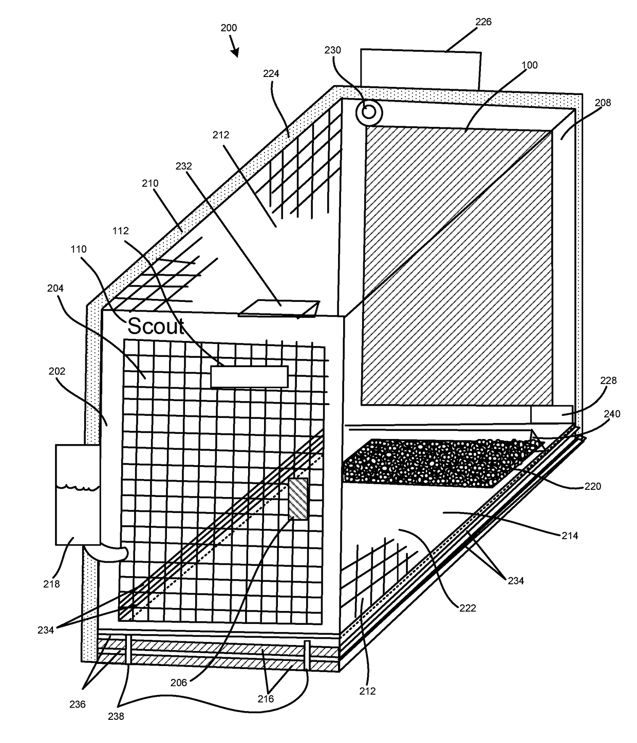 Apparatus, system, and method for secure and comfortable animal enclosure