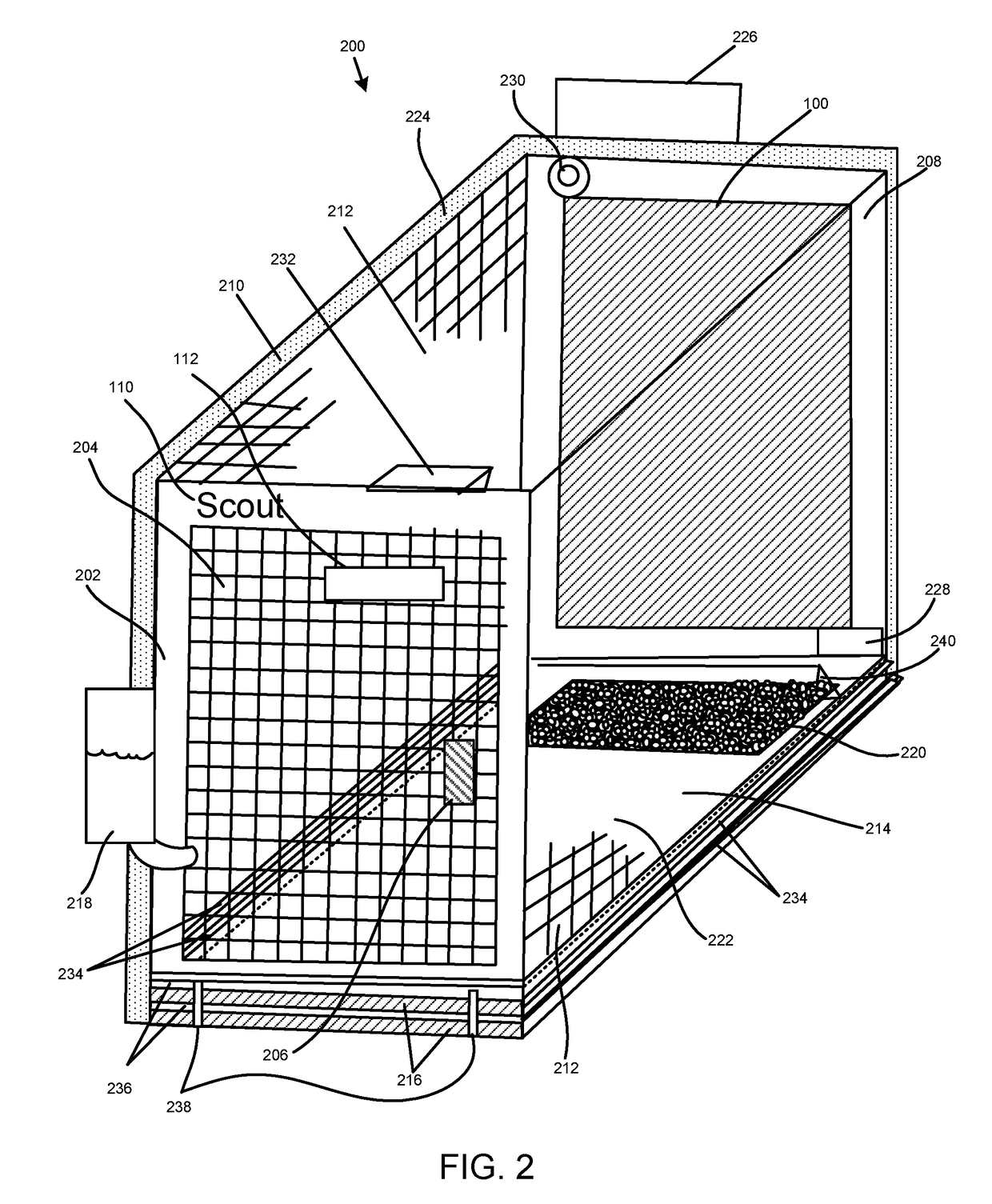 Apparatus, system, and method for secure and comfortable animal enclosure