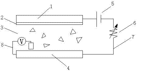 Cathode protection method and cathode protection device for reinforced concrete adopting CFRP (carbon fibre reinforced plastics) anode