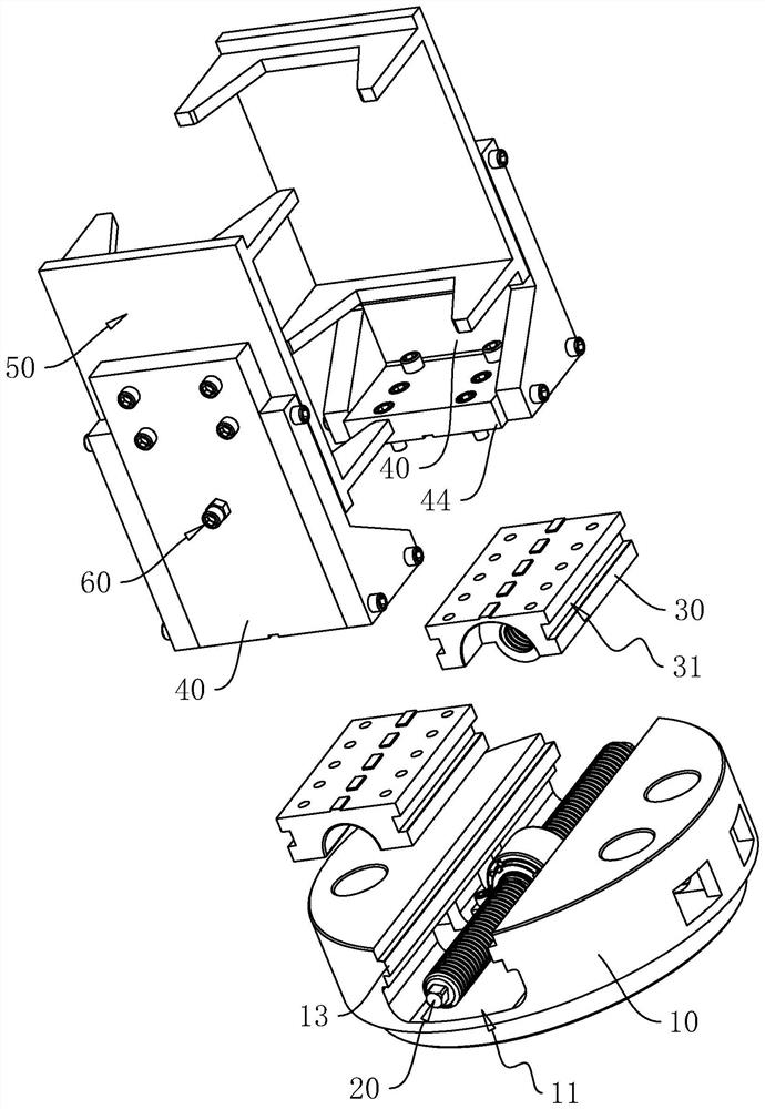 Fixture for machining submersible pump shell blank