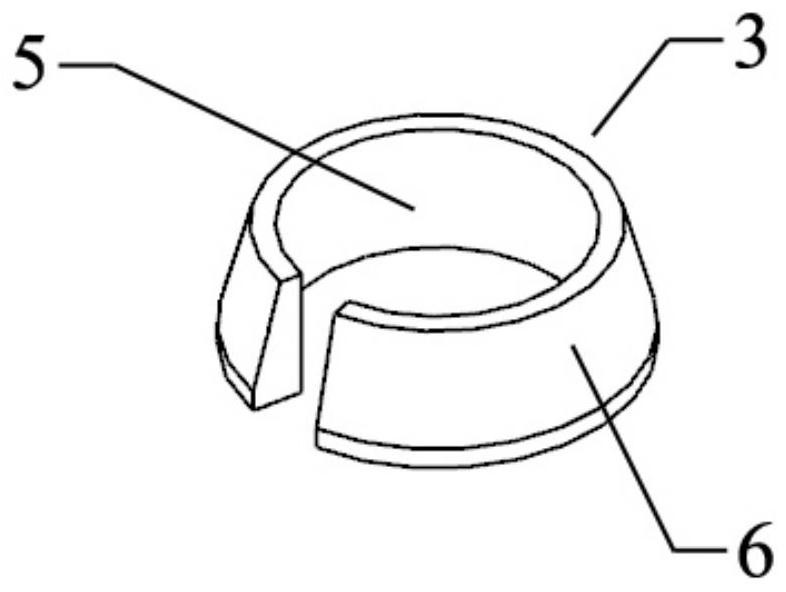 Fastener capable of preventing automatic rolling movement in loosening direction