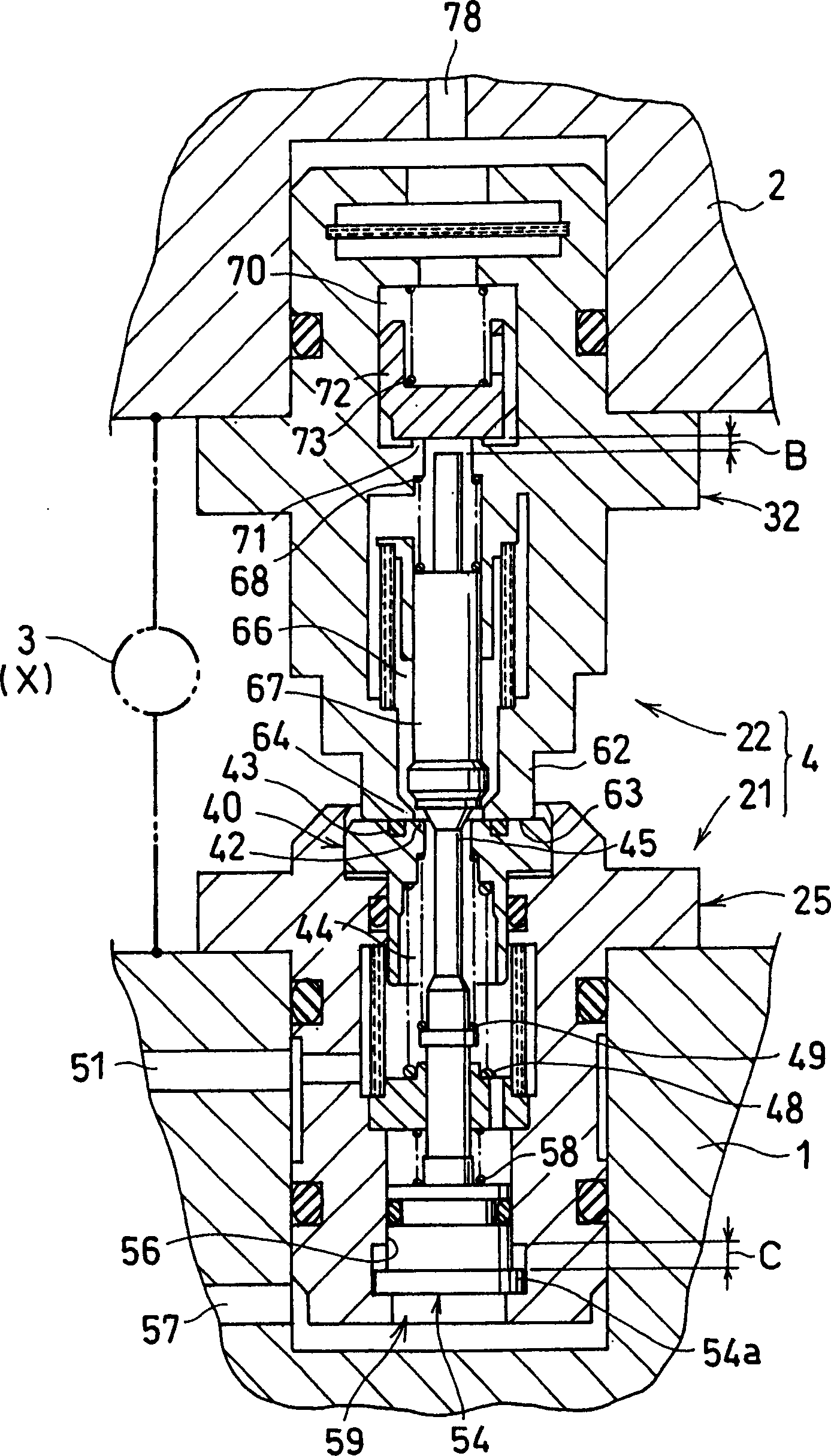 Supply and discharge method for supercharged fluid