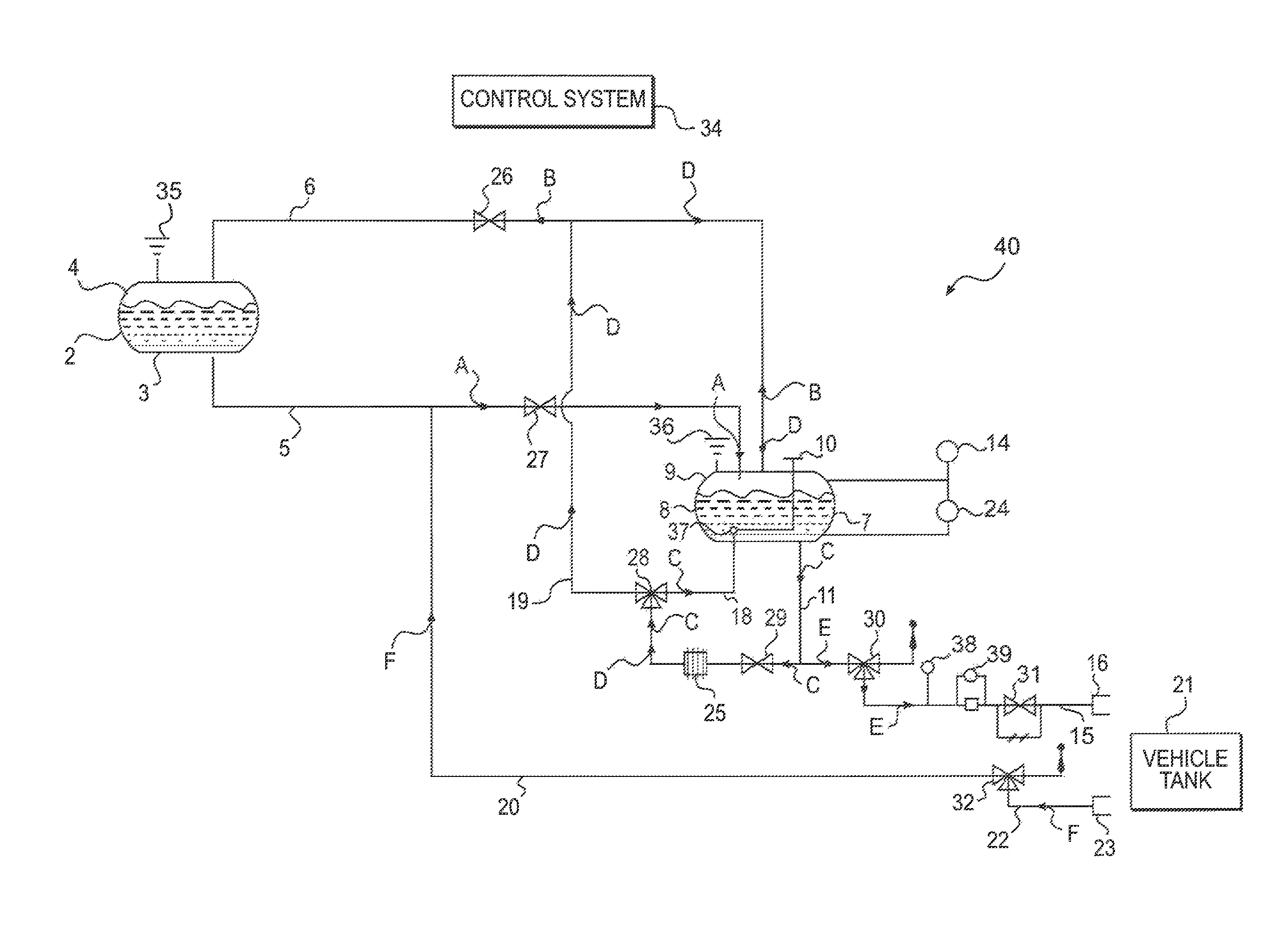 Pumpless fluid dispenser