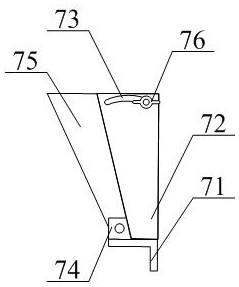 Spiral conveyor for quickly cooling needle coke high-temperature powder