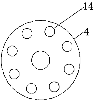 Adjustable three-phase dry-type transformer binding post