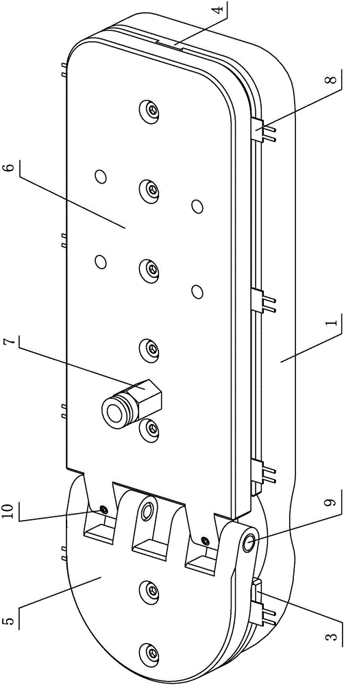 Variable-rigidity foot system of biped robot