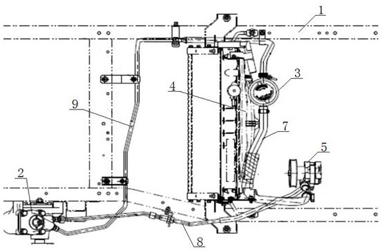 Miniature commercial vehicle power steering system