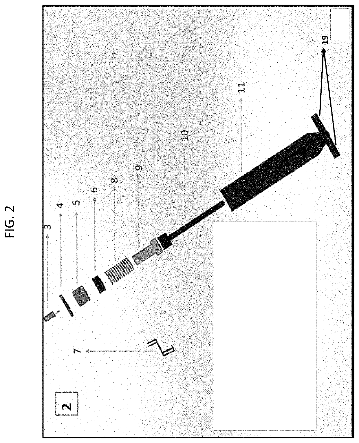 Device for the mechanical detection of underlying tissues