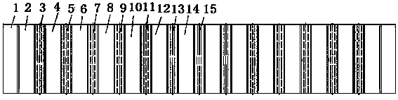 Sidewall plate of railway hopper wagon made by aluminum alloy and friction-stir welding method thereof