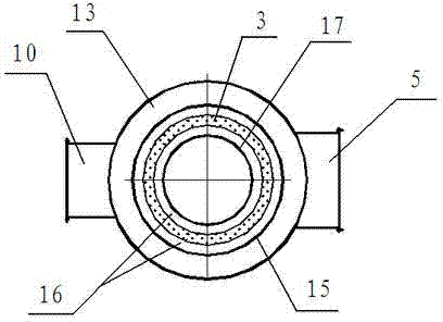 Vertical drying machine uniform in air distribution