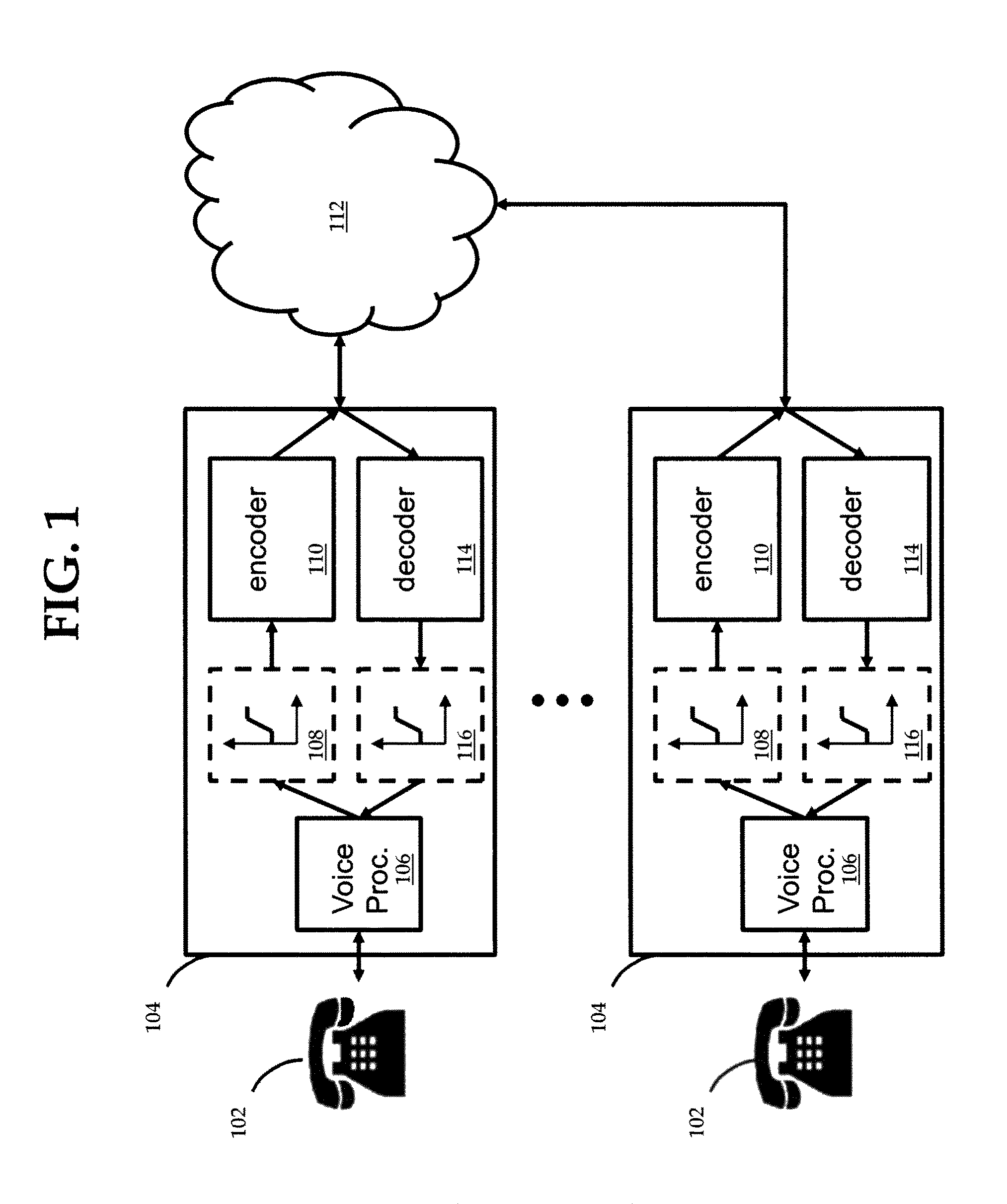 System and method for improving speech intelligibility of voice calls using common speech codecs