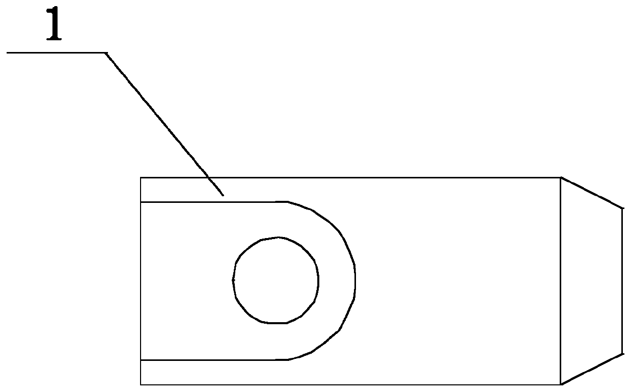 High-strength impact-resistant pressing plate and cutting tool bit assembly comprising same