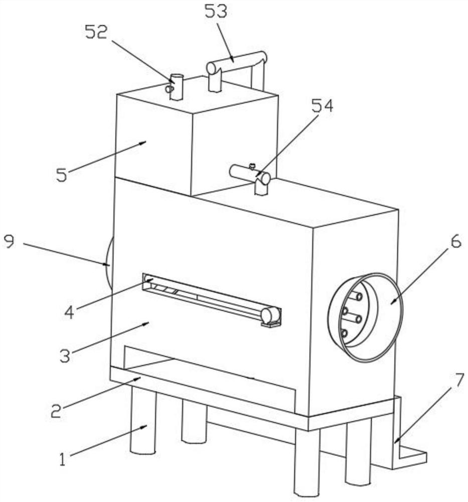 A cooling device for seamless steel pipe processing and its use method