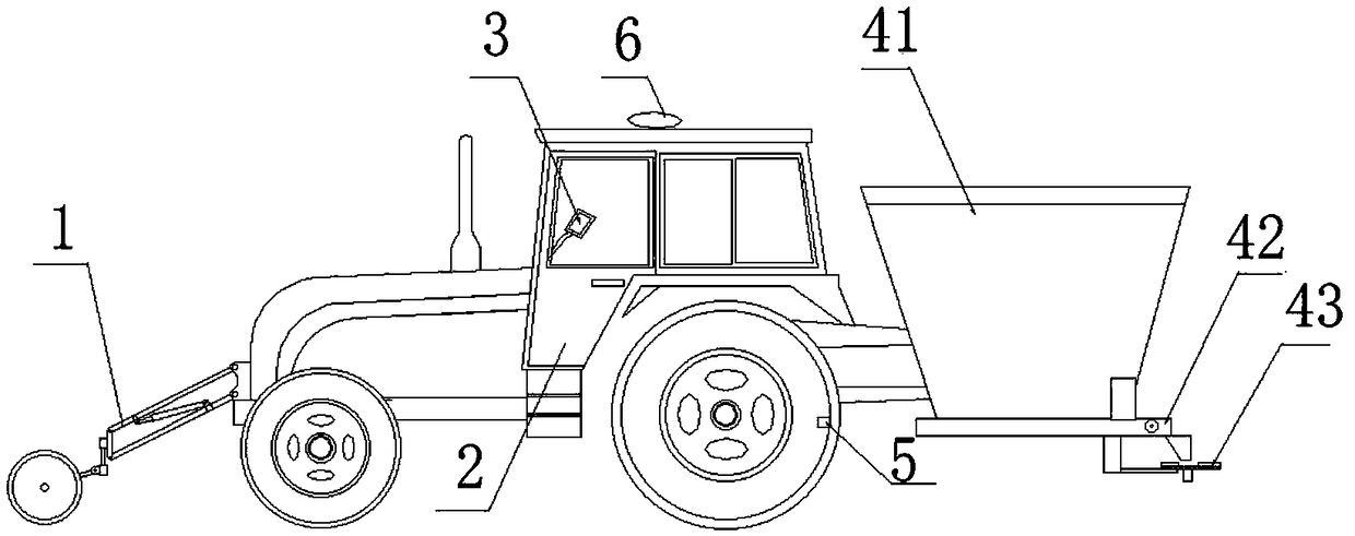 Variable organic fertilizer application device and method based on conductivity detection